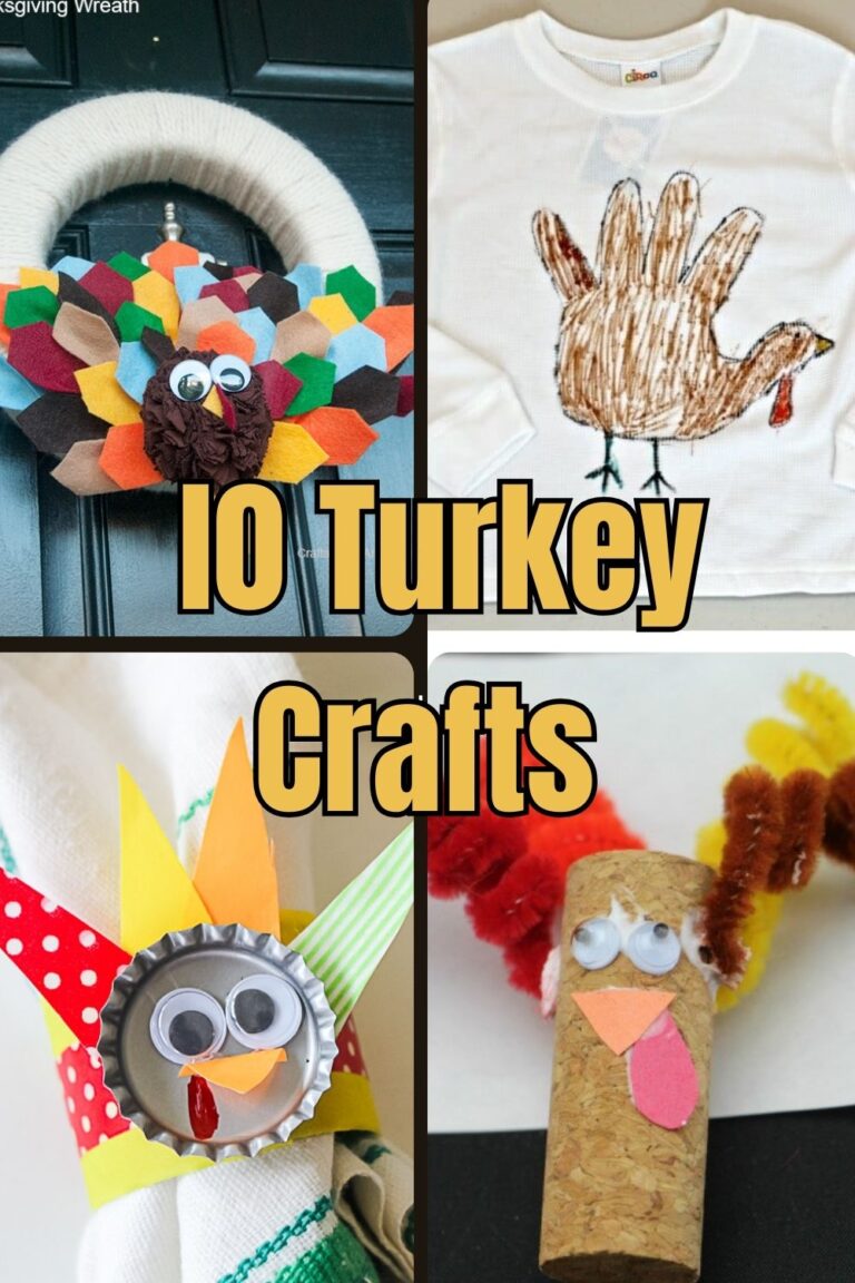 10 Turkey Crafts for Kids