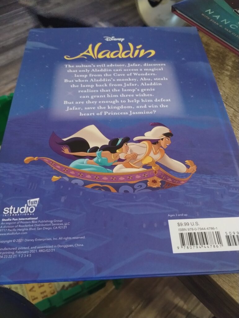 Disney: Aladdin (Disney Die-Cut Classics)