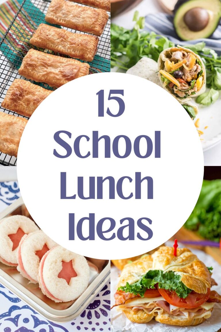 15 School Lunch Ideas