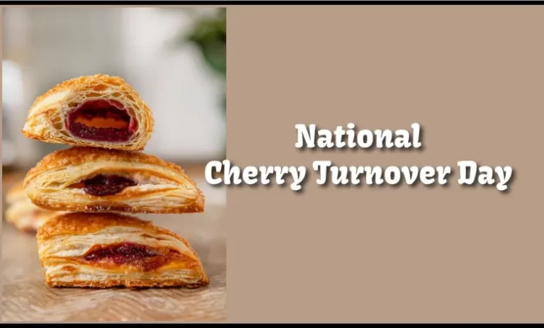August 28 National Cherry Turnovers Day #CherryTurnoverDay
