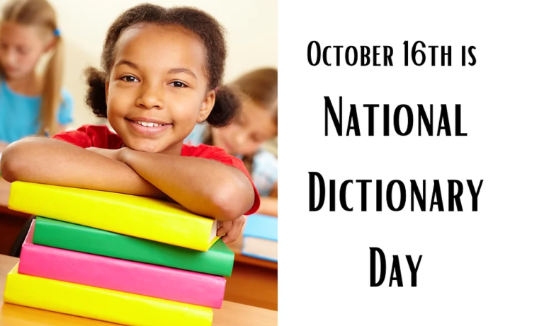 October 16 National Dictionary Day #NationalDictionaryDay