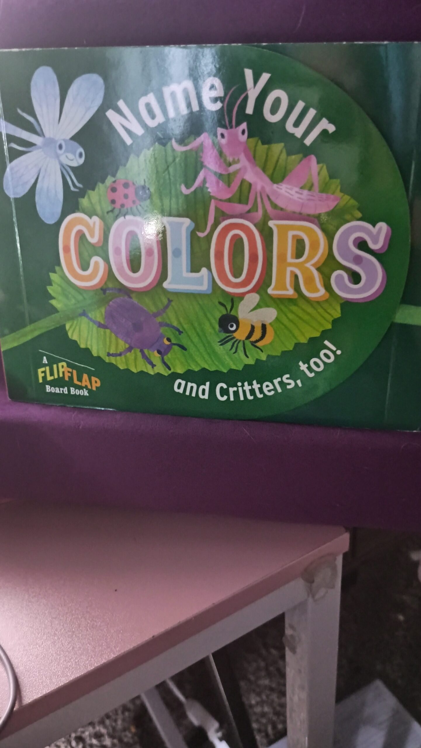 ? Book Review: Name Your Colors (and Critters, too!) (FlipFlap Board Book)