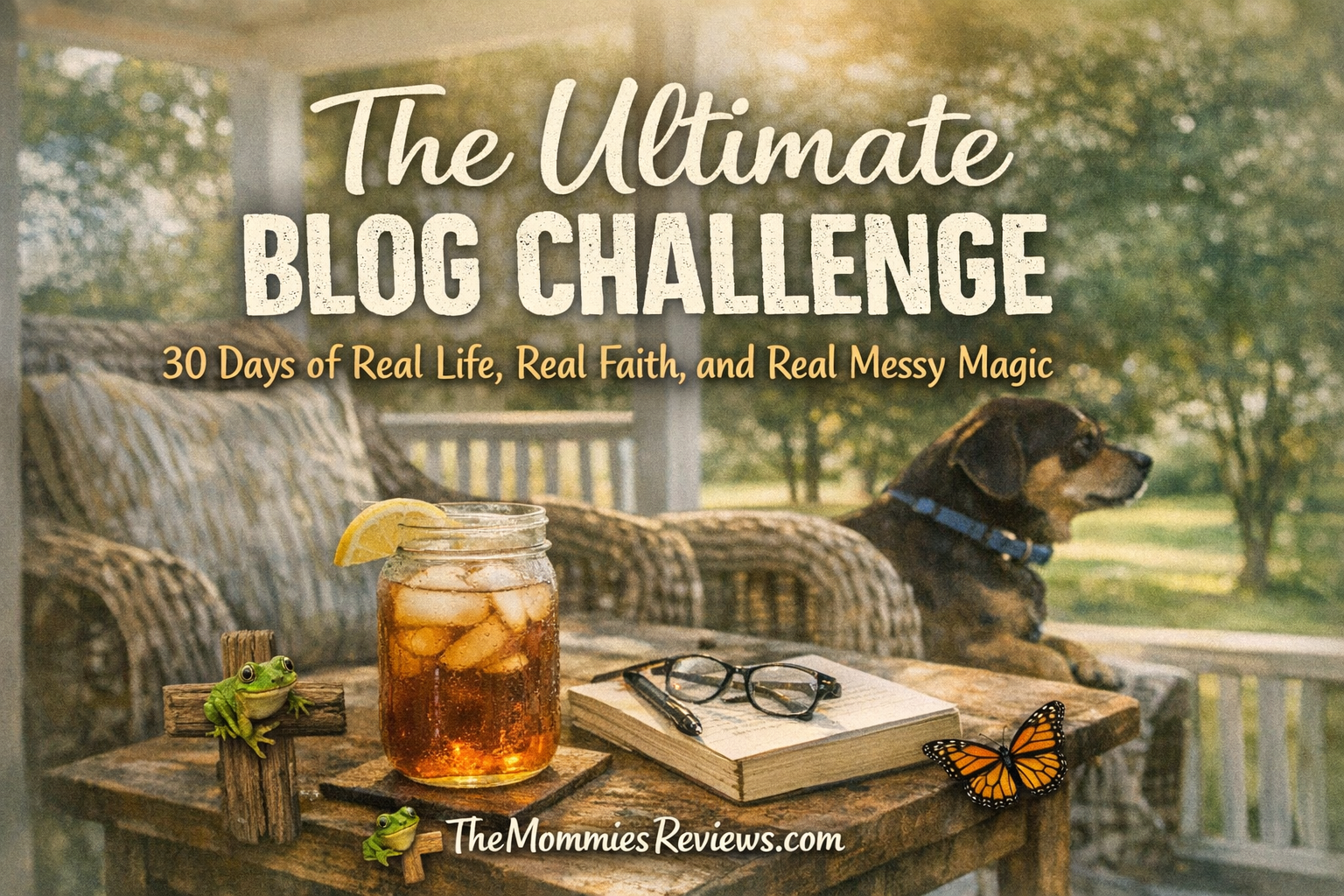 The Ultimate Blog Challenge: 30 Days of Real Life, Real Faith, and Real Messy Magic