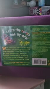 ? Book Review: Name Your Colors (and Critters, too!) A Flip Flap Board Book