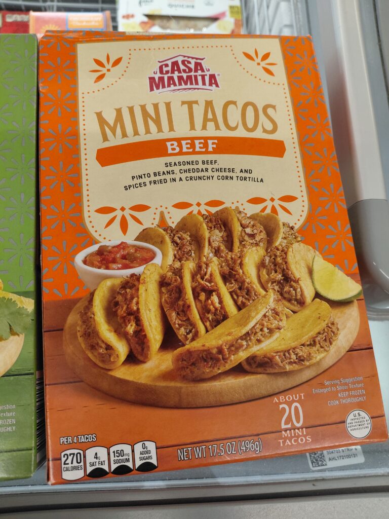 Taco Tuesday: The Weekly Table — Casa Mamita Mini Tacos from Aldi That Saved Lunch