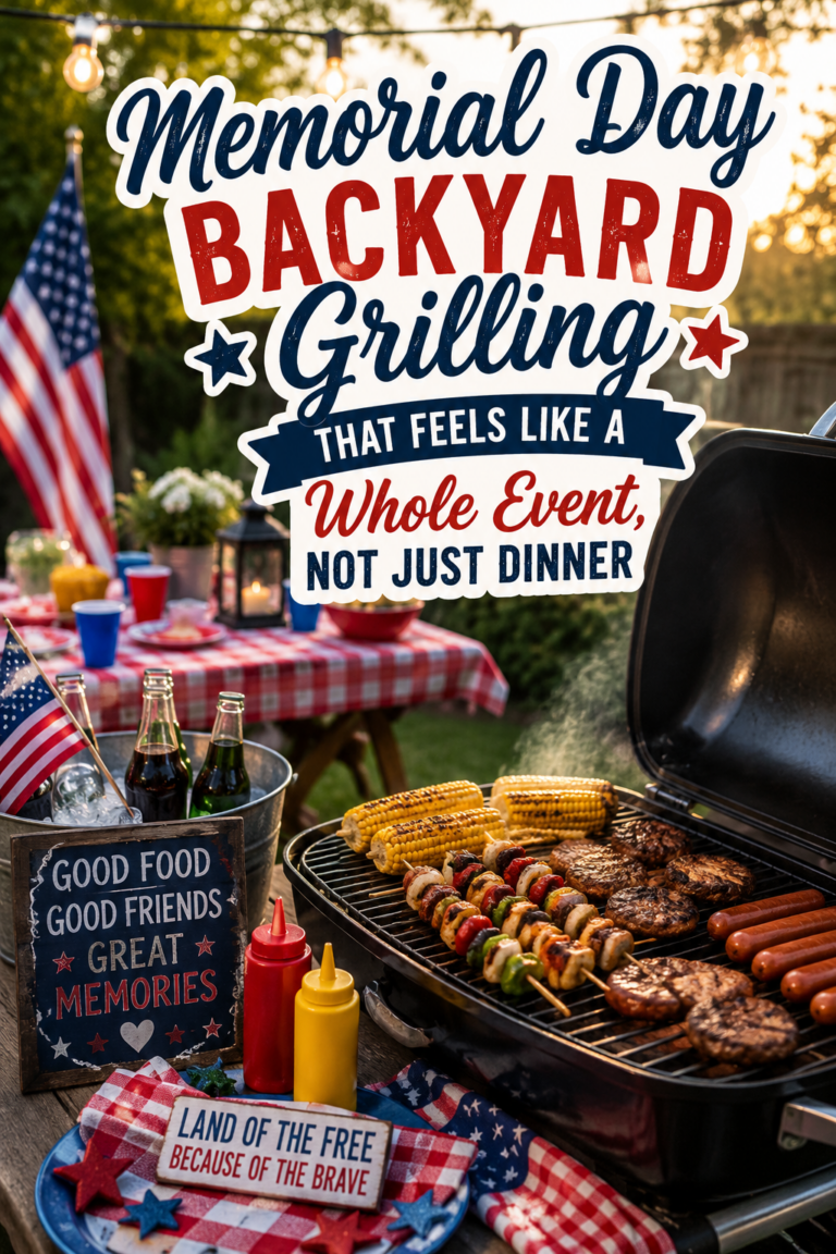 Memorial Day Backyard Grilling That Feels Like A Whole Event Not Just Dinner