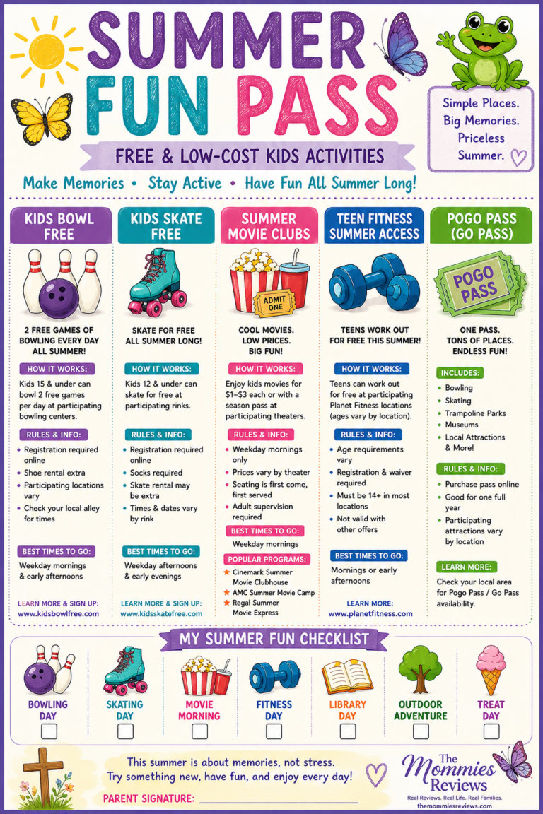 ? Summer Fun Pass Series: Free & Budget-Friendly Kids Activities That Actually Work