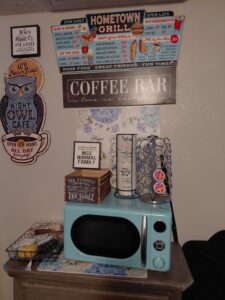 Our Coffee Bar Snack Station for the Week: Coffee, Cakes, and Sweet Treats Everyone Loves