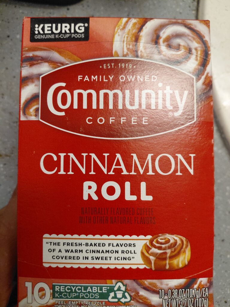 Community Coffee Cinnamon Roll Coffee Review