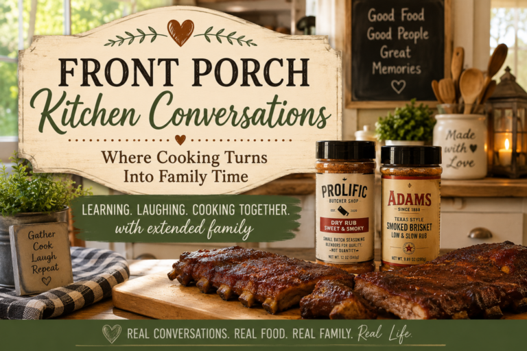 Front Porch Kitchen Conversations: Real Family. Real Food. Real Conversations Two Rib Rubs, One Kitchen: Which Seasoning Won Our Family Taste Test?