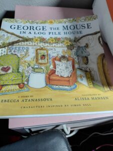George the Mouse in a Log Pile House: A Gentle Homeschool Reflection on Curiosity, Courage, and the Meaning of Home