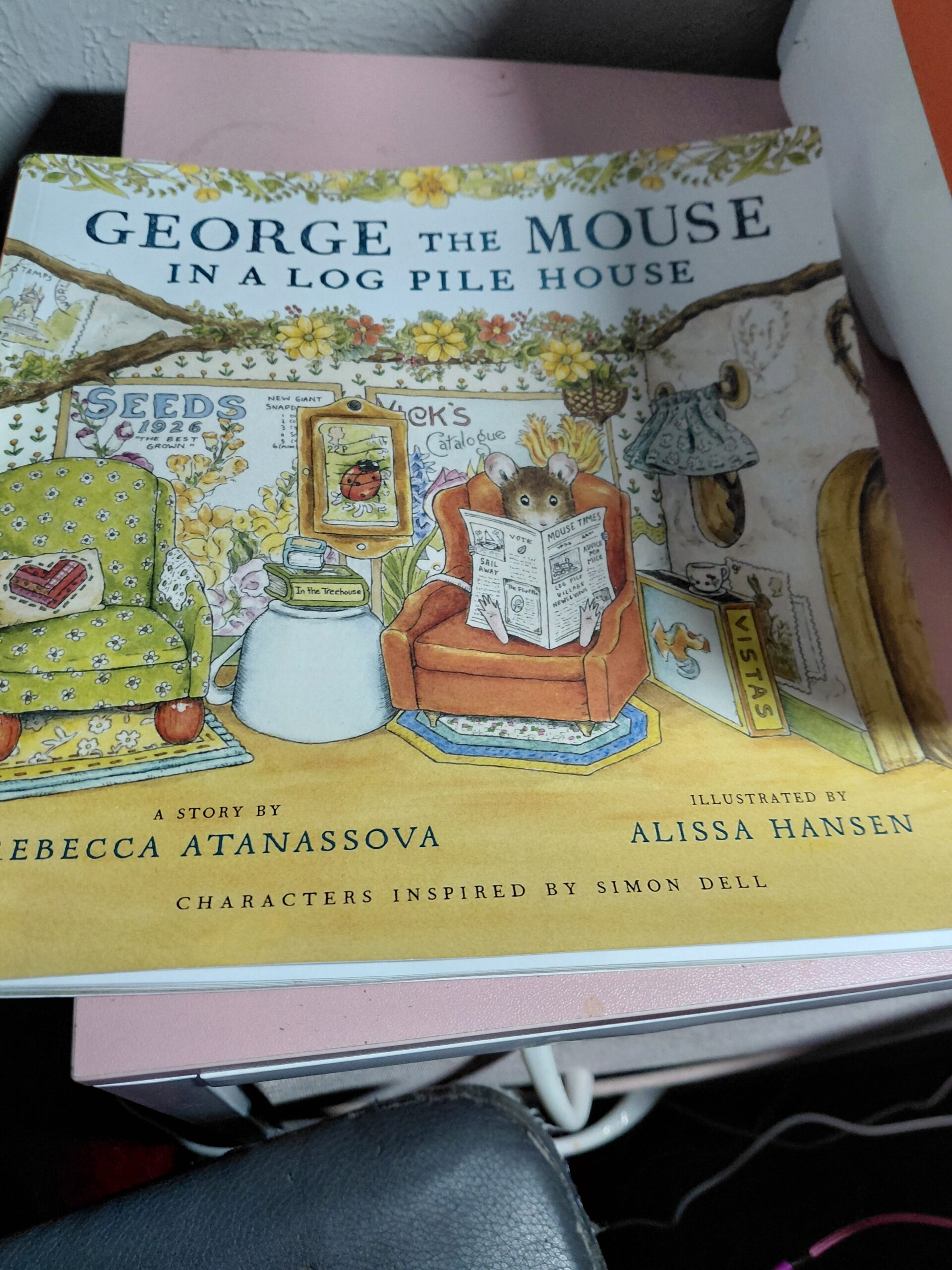 George the Mouse in a Log Pile House: A Gentle Homeschool Reflection on Curiosity, Courage, and the Meaning of Home