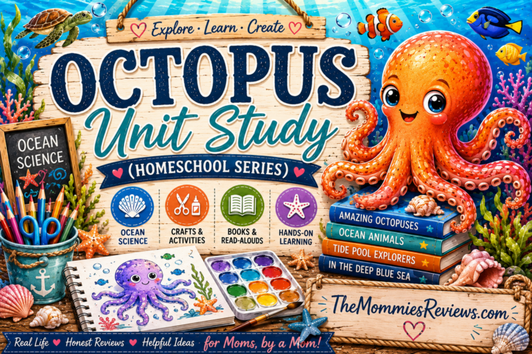 Octopus Unit Study (Homeschool Series) — Day 2: Hands-On Activities