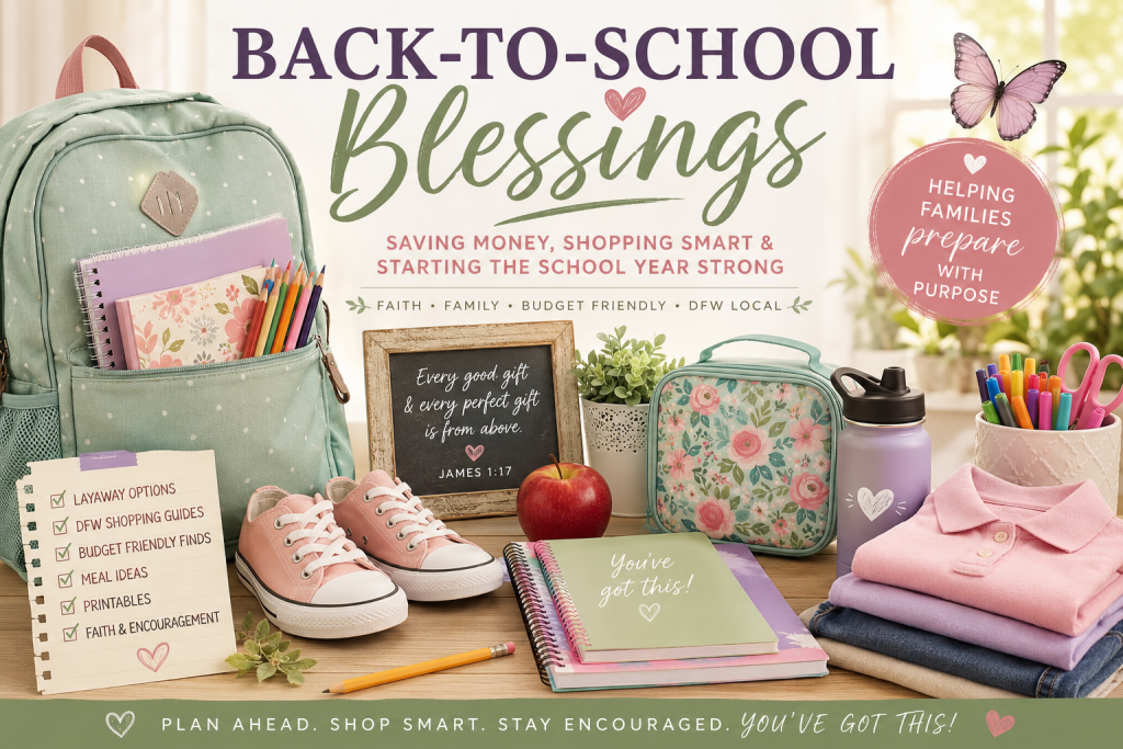 Welcome to the Back-to-School Blessings Series